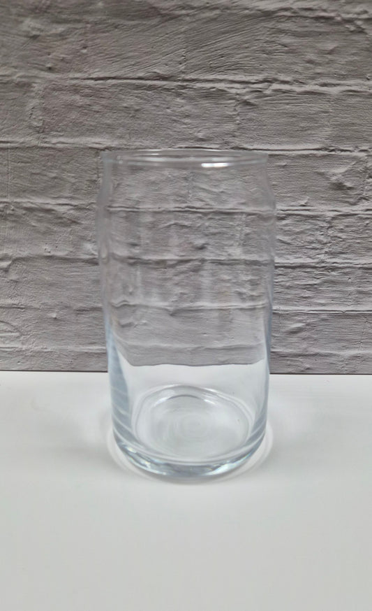 16oz Glass Can with lid