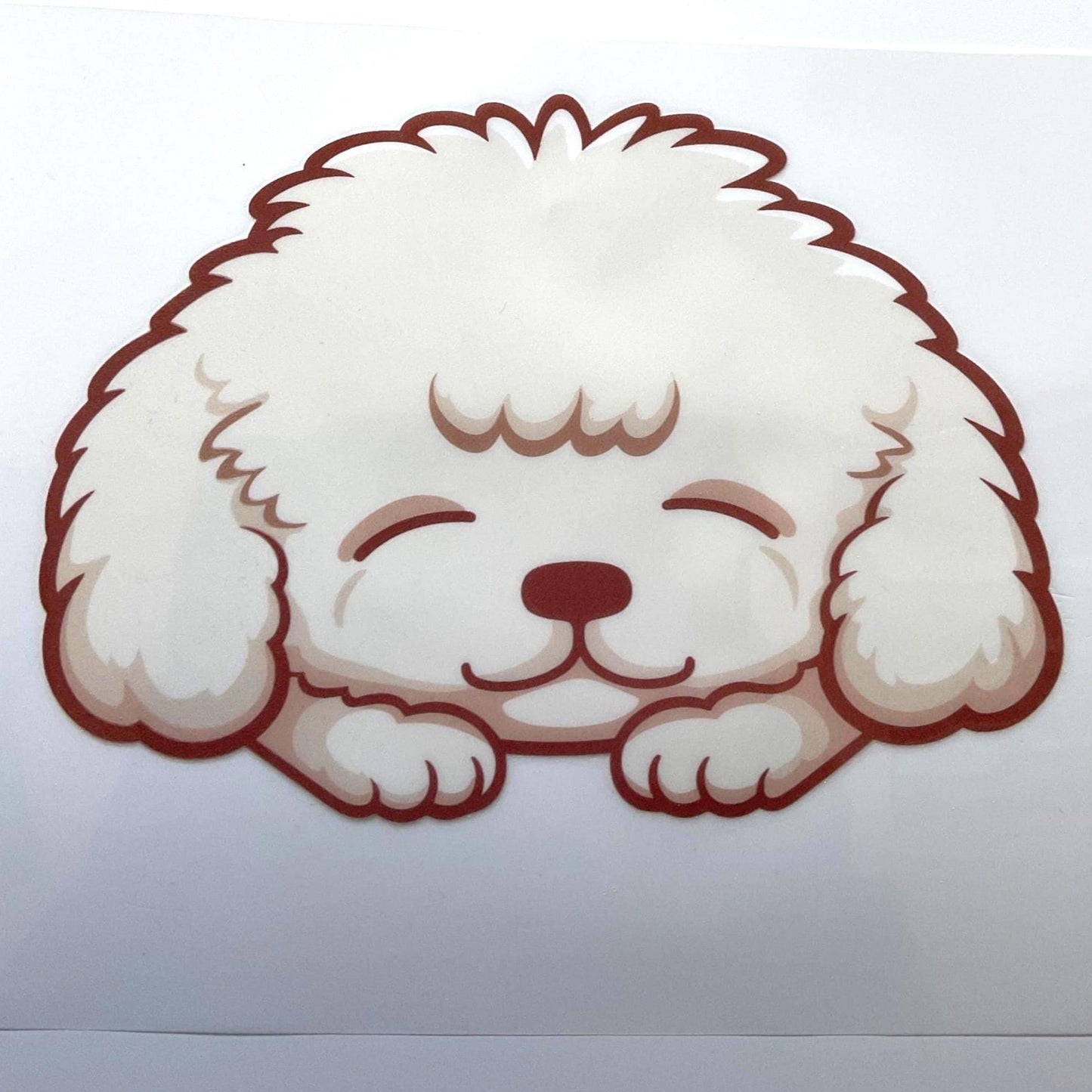 Sleeping Dog, DTF transfer, various breeds