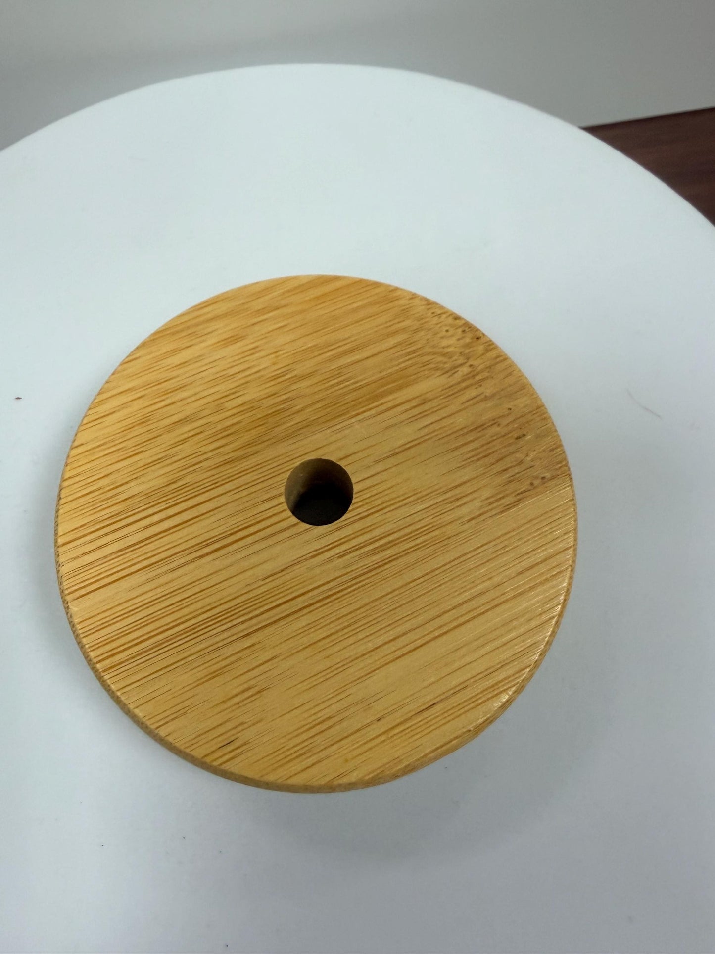 16oz Glass with bamboo lid