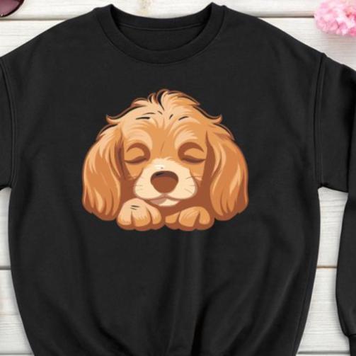 Sleeping Dog, DTF transfer, various breeds