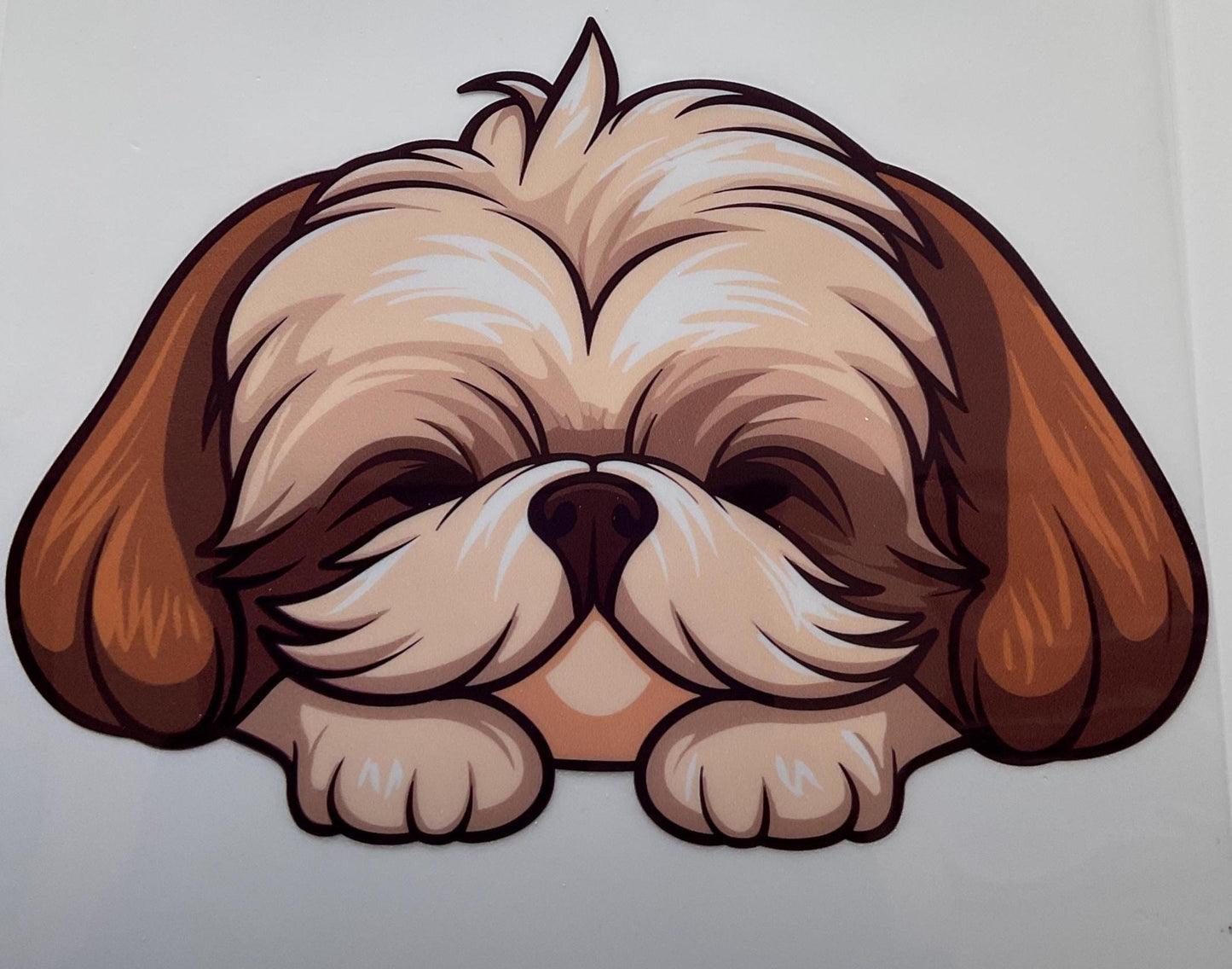 Sleeping Dog, DTF transfer, various breeds